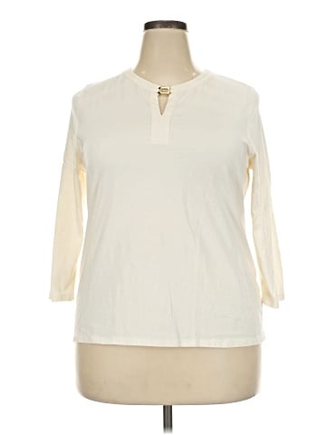 Talbots Outlet 3/4 Sleeve Top (view 1)