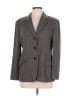 Weekend Max Mara Tweed Gray Wool Blazer Size 10 - photo 1