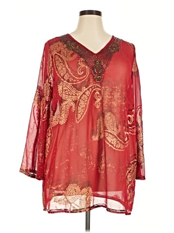 Roaman's Long Sleeve Top (view 1)