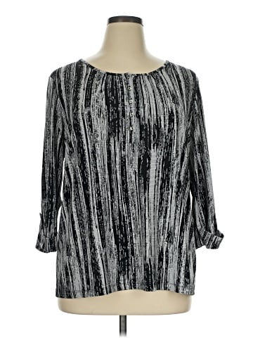 Cj Banks 3/4 Sleeve Blouse (view 1)