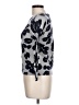 Talbots 100% Merino Wool Print Gray Wool Pullover Sweater Size L - photo 5