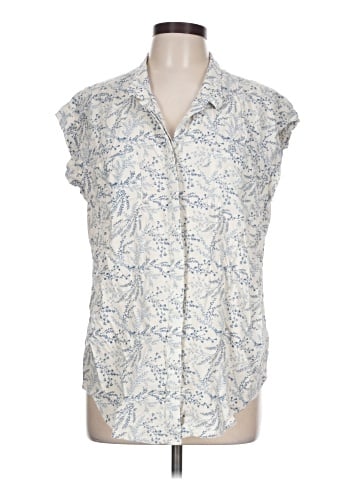 Jachs Girlfriend Sleeveless Button-Down Shirt (view 1)