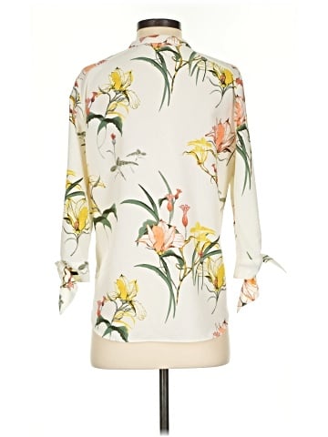 Zara Basic 3/4 Sleeve Blouse (view 2)