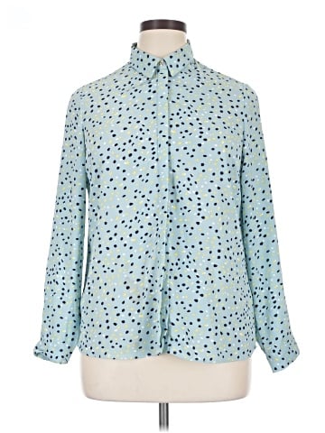 Splash Long Sleeve Blouse (view 1)