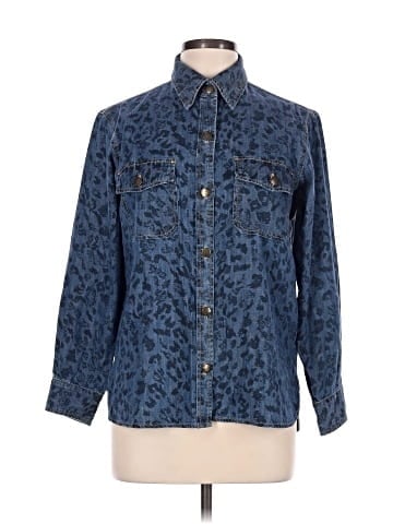 Current/Elliott Long Sleeve Button-Down Shirt (view 1)