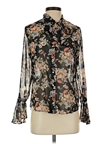 Forever 21 Long Sleeve Blouse (view 1)
