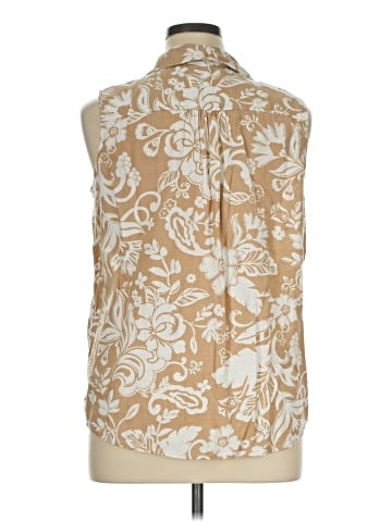 Croft & Barrow Sleeveless Button-Down Shirt (view 2)