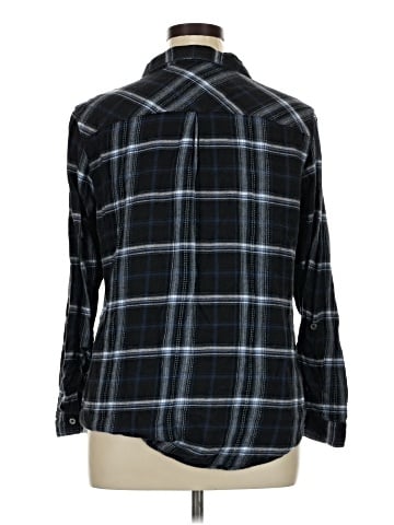 DressBarn Long Sleeve Button-Down Shirt (view 2)
