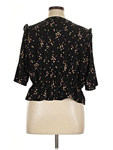 a.n.a. A New Approach 3/4 Sleeve Blouse (view 2)