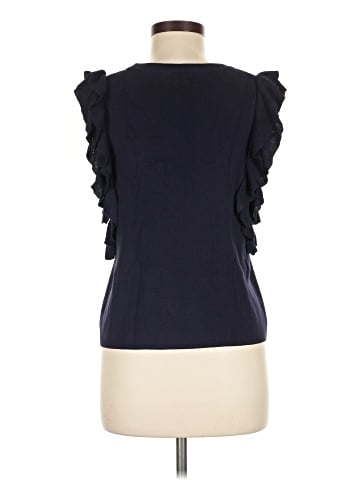 Knitted & Knotted Sleeveless T-Shirt (view 2)