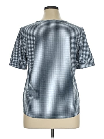Adrianna Papell Short Sleeve Blouse (view 2)