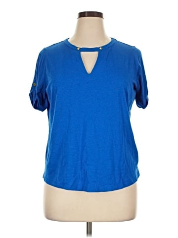 MICHAEL Michael Kors Short Sleeve Top (view 1)