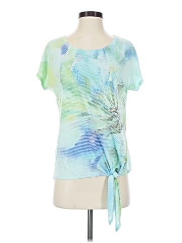 Zenergy by Chico's Short Sleeve Blouse (view 1)