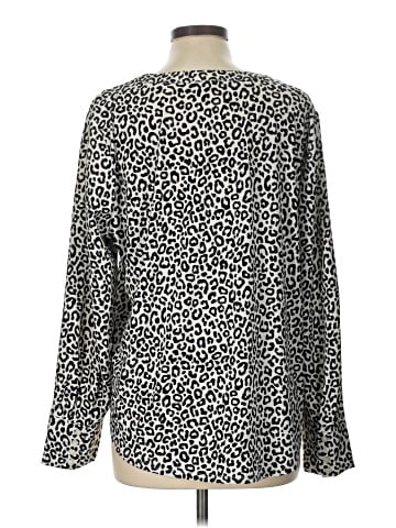 Ann Taylor Long Sleeve Blouse (view 2)