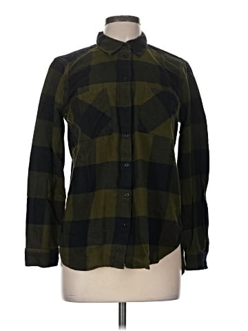 Divided by H&M Long Sleeve Button-Down Shirt (view 1)