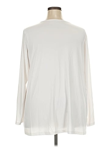 Susan Graver Long Sleeve T-Shirt (view 2)