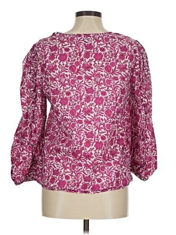 Liberty Art Fabrics for J.Crew 3/4 Sleeve Blouse (view 2)