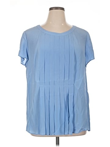 Talbots Short Sleeve Silk Top (view 1)