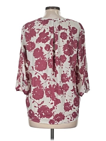 Simply Vera Vera Wang 3/4 Sleeve Blouse (view 2)