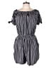 Derek Heart Stripes Gray Romper Size 2X - photo 1