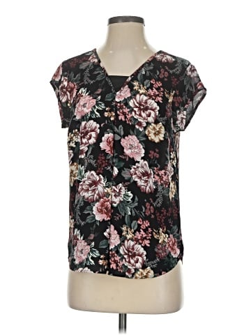 Halogen Short Sleeve Top (view 1)