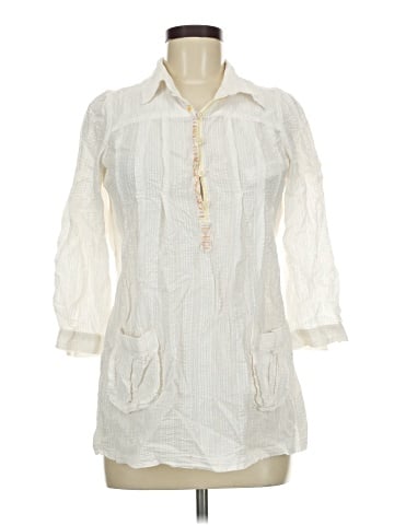 Free People 3/4 Sleeve Button-Down Shirt (view 1)