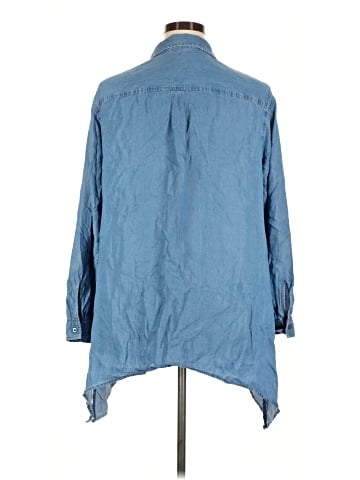 Zac & Rachel 3/4 Sleeve Button-Down Shirt (view 2)