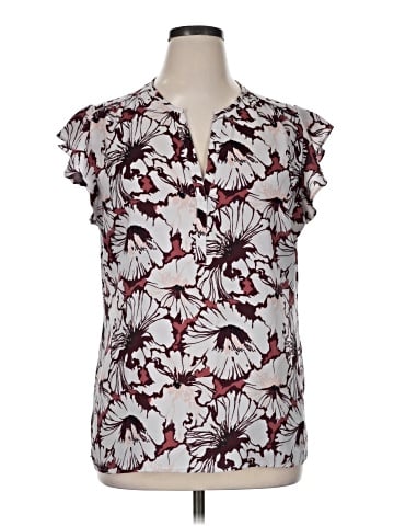 Ann Taylor Factory Sleeveless T-Shirt (view 1)