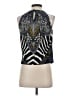 Cache Blue Sleeveless Blouse Size XS - photo 2