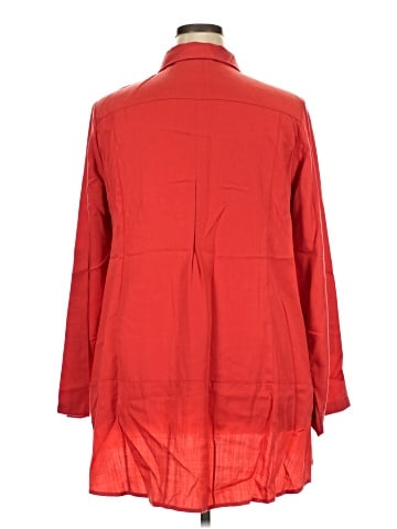 Soft Surroundings 3/4 Sleeve Button-Down Shirt (view 2)