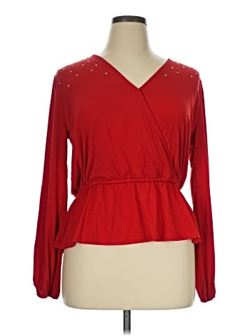 MICHAEL Michael Kors Long Sleeve Blouse (view 1)