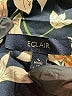 Eclair Floral Black Long Sleeve Blouse Size L - photo 7