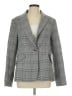 Aqua Houndstooth Gray Blazer Size L - photo 1