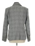 Aqua Houndstooth Gray Blazer Size L - photo 2