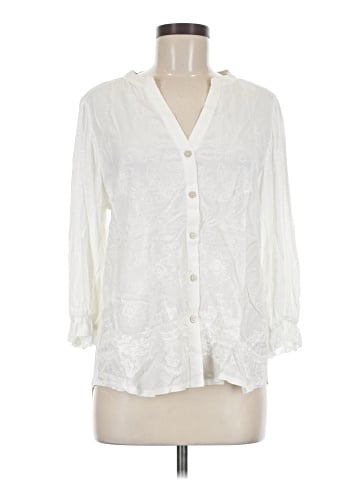 Democracy 3/4 Sleeve Blouse (view 1)