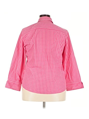 Foxcroft 3/4 Sleeve Button-Down Shirt (view 2)