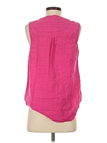 Falls Creek Sleeveless Button-Down Shirt (view 2)