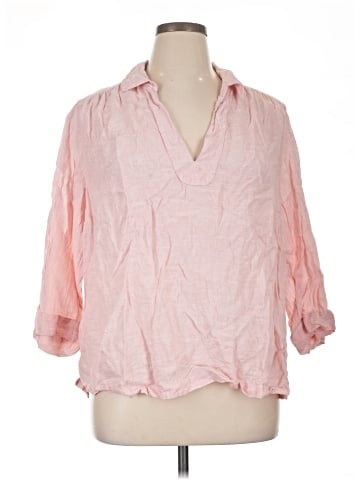 Sigrid Olsen 3/4 Sleeve Blouse (view 1)