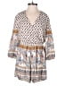 Alya 100% Polyester Paisley Ivory Romper Size S - photo 1
