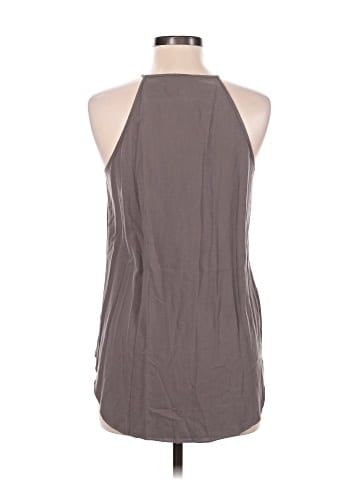 BCBGMAXAZRIA Sleeveless Silk Top (view 2)