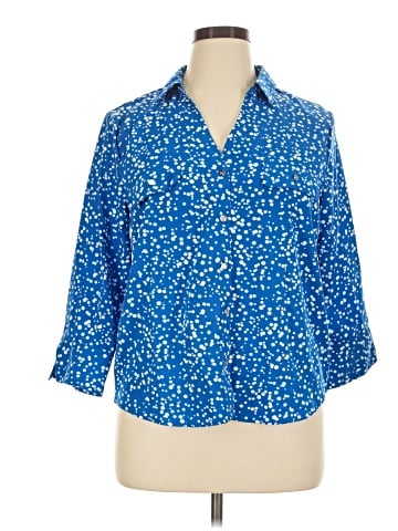Adrienne Vittadini 3/4 Sleeve Blouse (view 1)