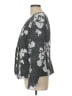 Attention 100% Polyester Floral Gray Blazer Size 12 - photo 5