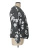 Attention 100% Polyester Floral Gray Blazer Size 12 - photo 4