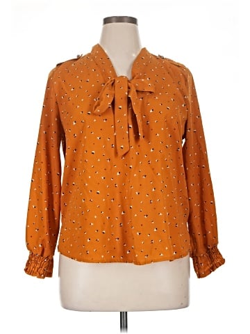 Sweet Rain Long Sleeve Blouse (view 1)