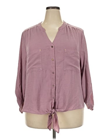 Adrienne Vittadini 3/4 Sleeve Blouse (view 1)