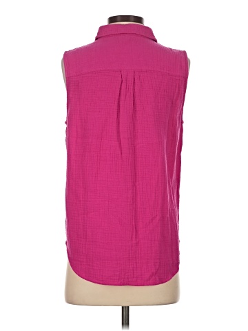 J.Crew Factory Store Sleeveless Button-Down Shirt (view 2)