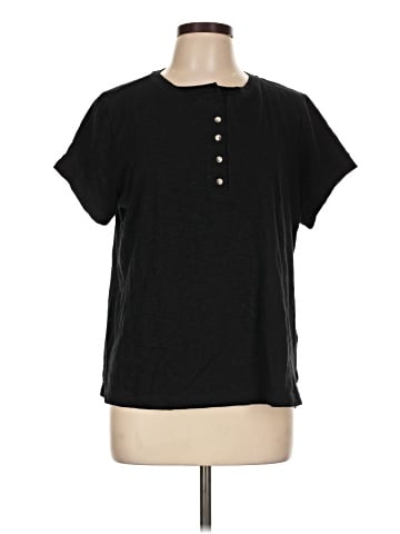 Nine West Short Sleeve Henley (view 1)