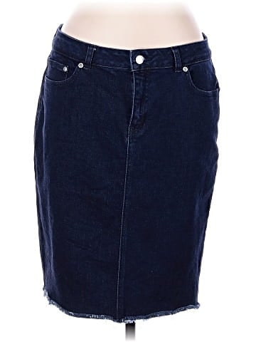 J. McLaughlin Denim Skirt (view 1)