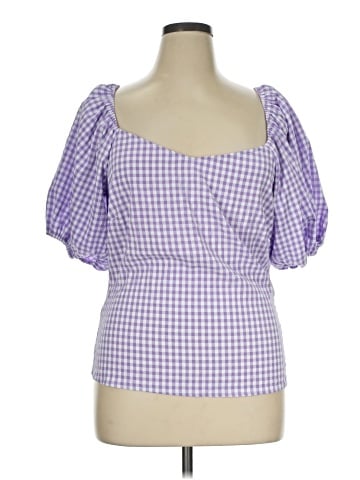 Boston Proper Short Sleeve Blouse (view 1)