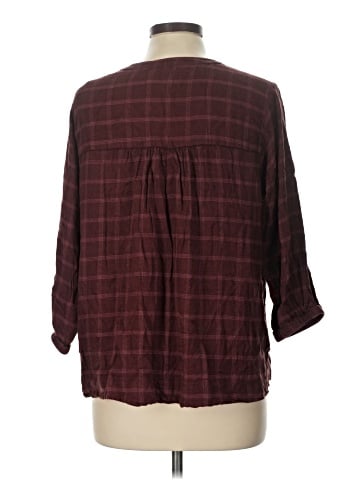 Wrangler Jeans Co 3/4 Sleeve Blouse (view 2)